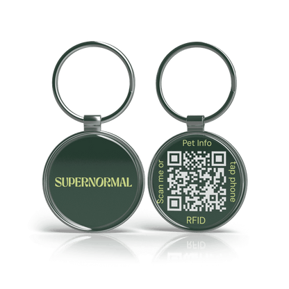 Supernormal QR Tracking Pet Tag - Supernormal